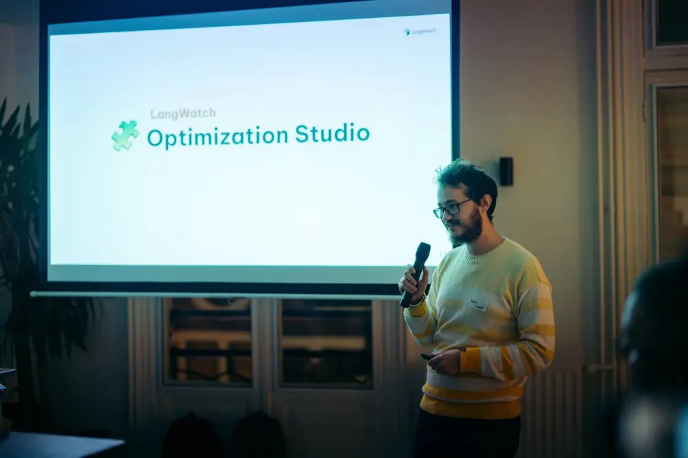 Speaker session in Amsterdam